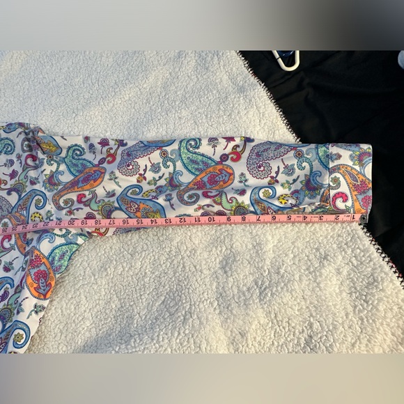 Men’s XL Paisley Alan Flusser button-down, long sleeve shirt - Picture 6 of 9